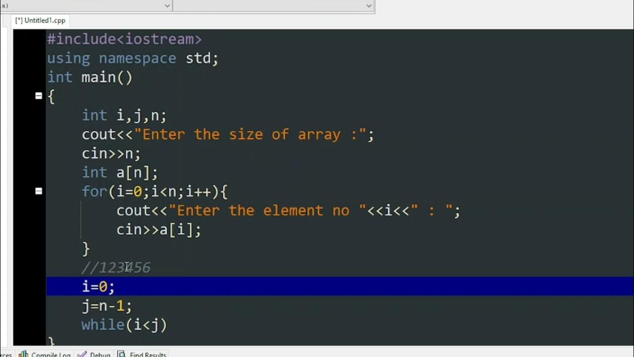 Reverse the Number using arrays - YouTube