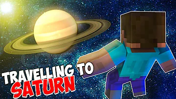 Visiting SATURN in Minecraft