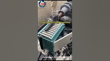 Precision and Efficiency Unleashed: Explore the Briquette Cutting Machine in Action！#briquettes