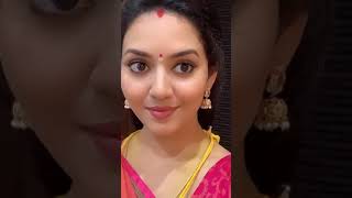 Aananthi Serial Actress Cute Face Expression Instagram Videos