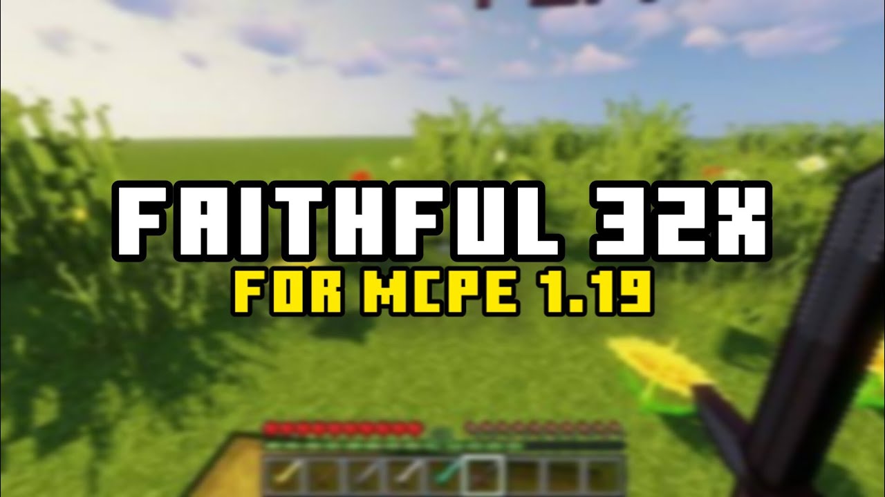 Aesthetic Texture Pack for Minecraft PE 1.19 || Faithful 32x || - YouTube