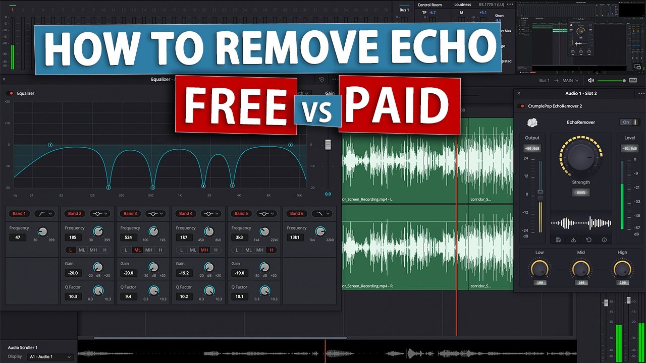 free echo remover plugin for davinci resolve