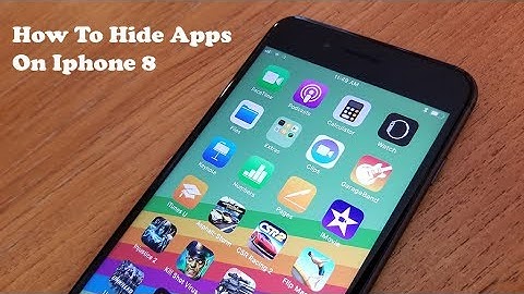 How To Hide Apps On Iphone 8 / Iphone 8 Plus - Fliptroniks.com