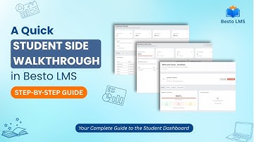 Besto LMS Student Dashboard | Complete Overview & Features Explained