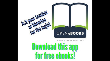 Open eBooks App