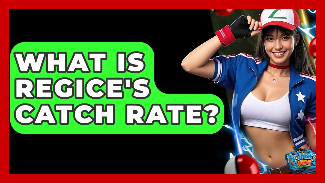 What Is Regice's Catch Rate? - The Trainers Guide