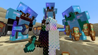 Minecraft Random Item Challenge VS 3 Diamond Juggernauts FINALE