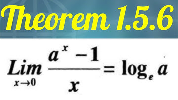 12th Class Math || Ch 1 Function and Limits || Theorem no 1.5.6  ||  Ch 1 - Limit of a function