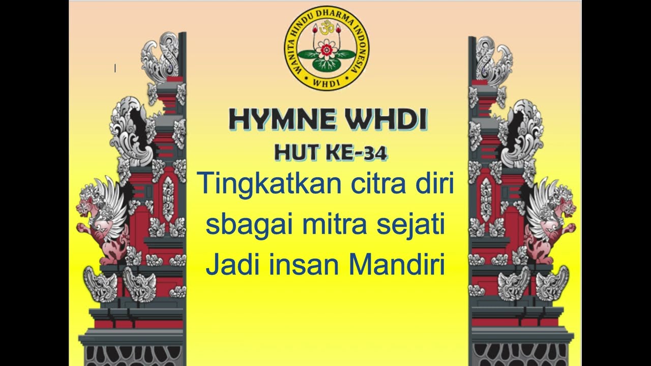 Hyme WHDI Teks