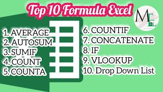 Top 10 Most Important Excel Formulas - Made Easy!