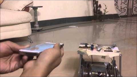 Robot Control with Atmega 16 - using Android and PC