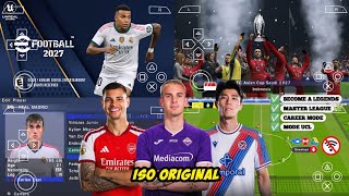 eFootball PES 2026 PSP Android Offline PS5 Camera | Efootball 2027 PPSSPP UCL Update & 62+ 🏟️ screenshot 4