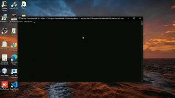Install MariaDB server-client || Windows 10 || GUI + CLI
