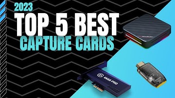 Top 5 Best Capture Cards of 2023 : Ultimate Capture Card Showdown