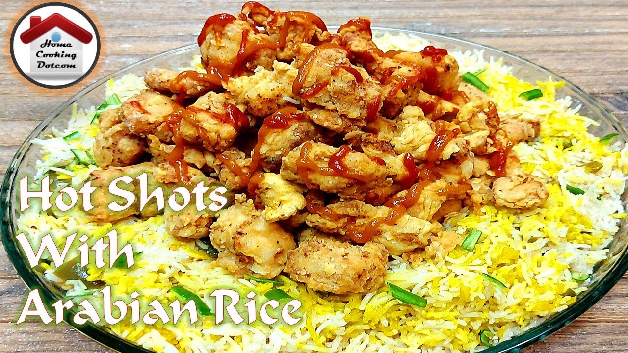 KFC Style Hot Shots with Arabic Rice | Chicken Hot Shots | Ramadan 2021 ...