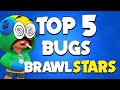 TOP 5 BUGS MAIS ABSURDOS DO BRAWL STARS ATÉ HOJE!!