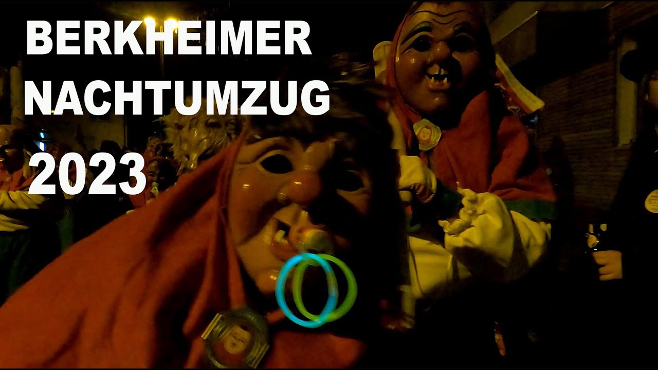2023 #Esslingen-Berkheimer #Nachtumzug #Fasnetsumzug | Schwäbisch-alemannische Fastnacht
