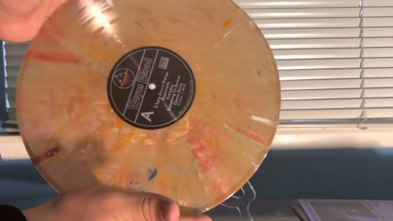 Weyes Blood Titanic Rising indie exclusive rainbow colored vinyl