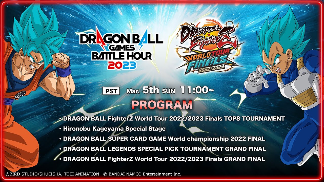 DRAGON BALL Games Battle Hour 2024 Official Site