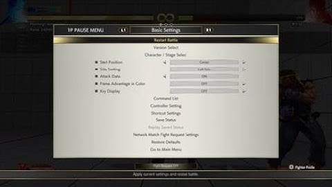 Falke SFV Wake up jab counter loop