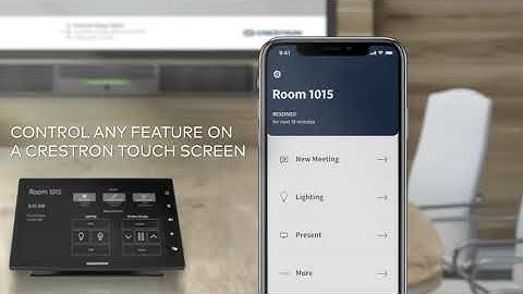 Crestron Mobile Device Room Control