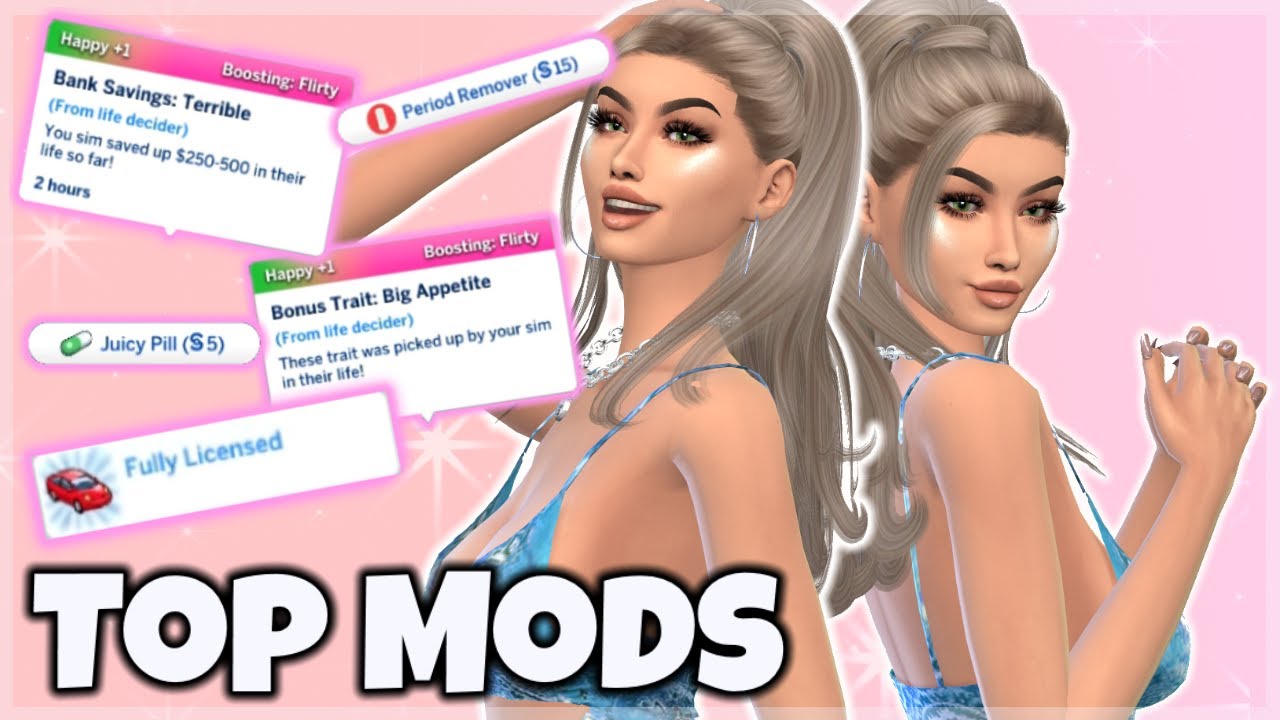 TOP 5 MUST HAVE MODS FOR REALISTIC GAMEPLAY // The Sims 4 Mods 2020