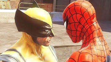 РОСОМАХА ДОПРАШИВАЕТ ПИТЕР Володя в Человек Паук Паутина Теней Прохождение Spider Man Web of Shadows