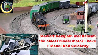 Stewart Reidpath mechanism the oldest model motor I have + Model Rail Celebrity!