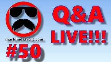 LIVE Q&A #50 - Shop Shed Build #1