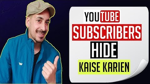 How To Hide Subscribers on Youtube from Mobile 🔥  #hidesubscribersonyoutube