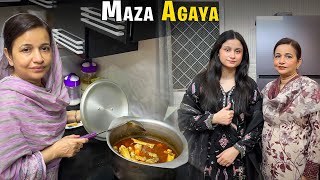 Mama ne banai special paye sub ke liye😍| Aj fariha or mama chale gaye shadi mein humein chor kar🥲