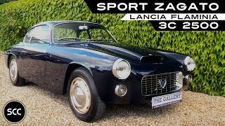 Lancia Flaminia 3C 2500 Sport Zagato - Modest test drive - Engine sound | SCC TV
