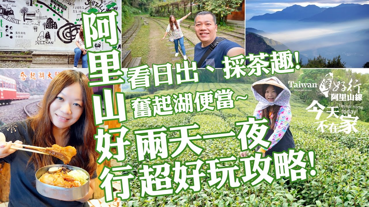 阿里山好行!兩天一夜超好玩攻略! 看日出、採茶、奮起湖便當! (完整版)