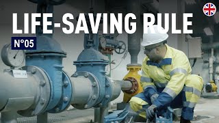 Staying safe in a potentially dangerous area | Life-saving rules | SUEZ