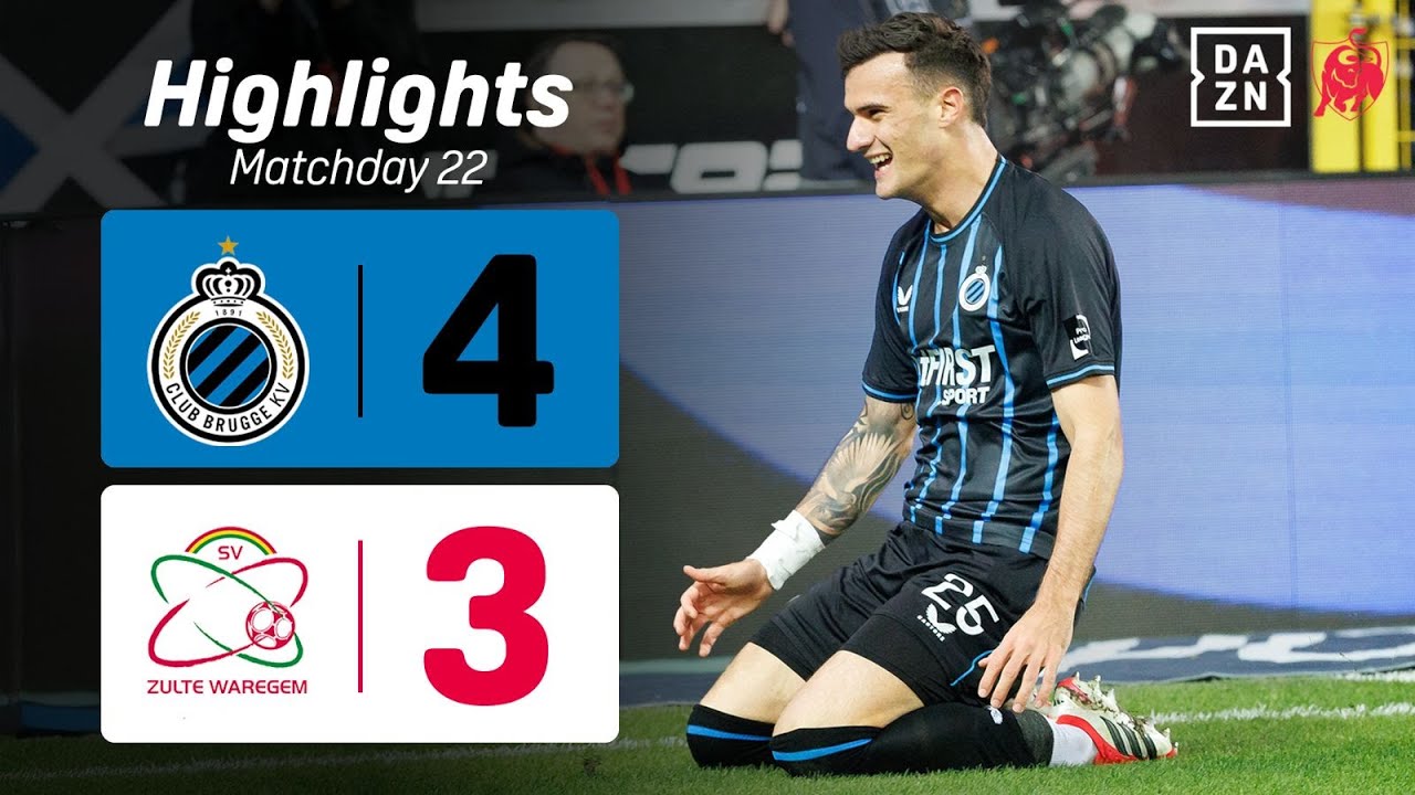 Le Club Brugge prend les 3️⃣ points dans un match divertissant ! 🍿 | Club Brugge - Zulte Waregem