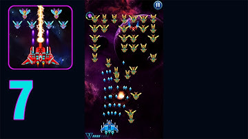 Galaxy Attack: Alien Shooter Gameplay Walkthrough | Level 7
