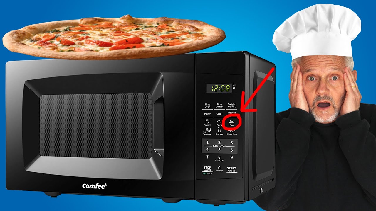 COMFEE' EM720CPL-PMB Countertop Microwave Oven with Sound On/Off, ECO Mode  an 817986029297