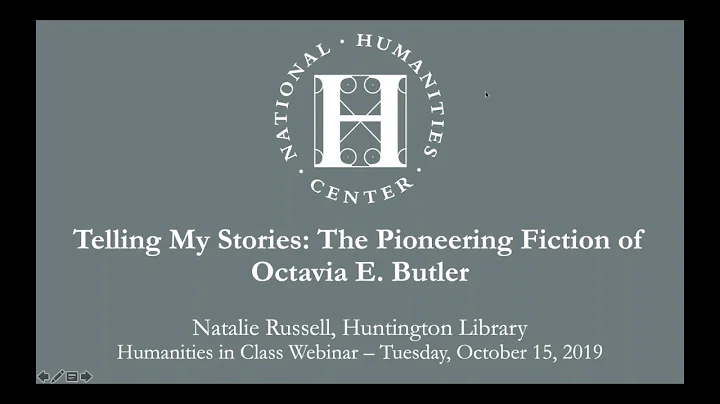 Telling My Stories:  The Pioneering Fiction of Oct...