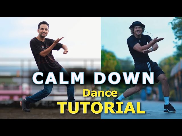 Calm Down - Rema Dance Tutorial | Ajay Poptron Tutorial | Salema Gomez class=