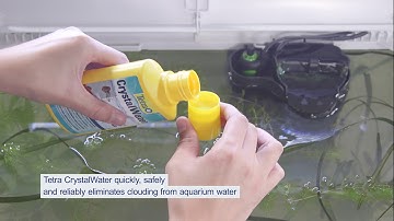 CrystalWater | Quickly and reliably eliminates clouding from aquarium water within a matter of hours