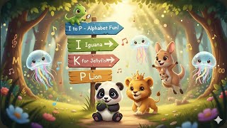Alphabet Adventures I To P Alphabet Abc Learning For Kids The Kidzverse