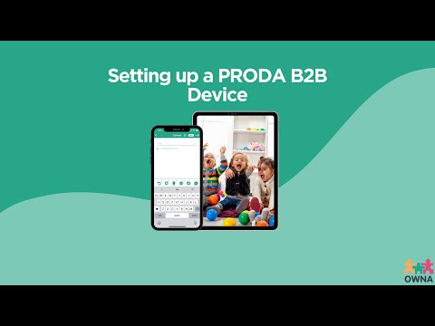 Setting Up Your Proda B2B Device in OWNA