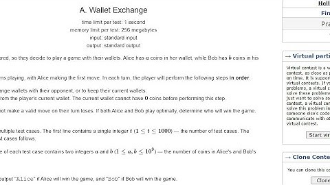 1919A | Wallet Exchange || Hello 2024 || CodeForces Problems || Solution Using Cpp ||
