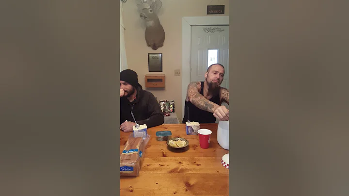 My friend and I having a Carolina Reaper