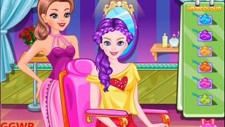 Ice Queen Hair Salon Fever game walkthrough review. screenshot 5