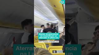 ✈️ SANTIAGO | Un AVIÓN ATERRA de EMERXENCIA na LAVACOLLA por un ALTERCADO en pleno VOO