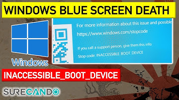 Fix the Inaccessible Boot Device Error in Windows 10/11 after cloning hard disk drive.