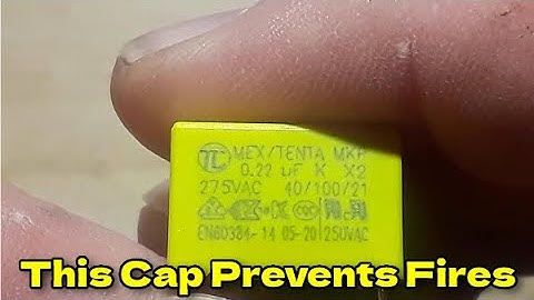 A Basic Introduction To Safety Capacitors sponsored by Solderstick Wire Connectors