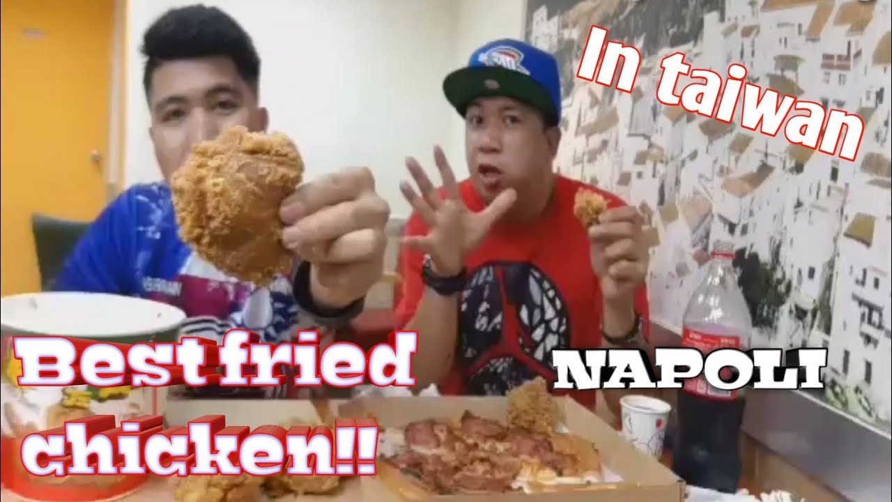 Mukbang challenge |The best fried chicken in TAIWAN- 