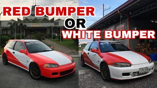 RED or WHITE BUMPER for Bulok? | Teaser for next car review. Short Update*
